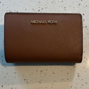 Michael Kors Tan Leather Wallet
